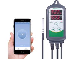 Digitale Wifi Thermostaat ITC-308-WIFI Temperatuurregelaar Verwarming Koeling - Thuisbrouwen Terrarium Fokken Kas