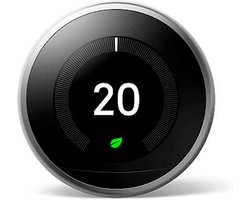 Google Nest Learning 3 Gen Slimme Thermostaat Zwart