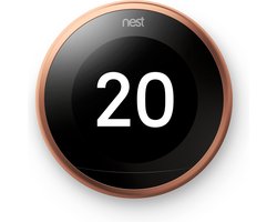 Google Nest Learning Thermostat - Slimme thermostaat - Koper