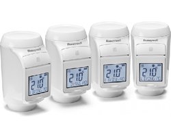 Honeywell Evohome HR92 Radiatorthermostaat - 4 stuks