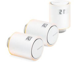 Netatmo Pack “Slimme Thermostaat + 3 Slimme Radiatorknoppen”