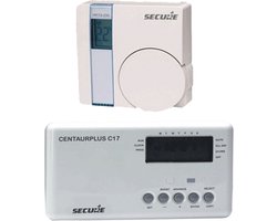 Secure Secure Wand Thermostaat Met 7 Daagse Timer