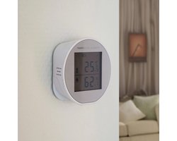 Slimme wifi klimaatsensor met display - Smart klimaatsensor - Temperatuursensor - Luchtvochtigheidssensor