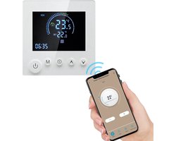 smart muurthermostaat - wifi - LCD scherm - waterverwarming - elektrische verwarming - waterverwarming