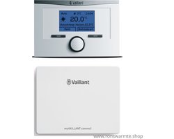 Vaillant calormatic vrt 350 kamerthermostaat bedraad plus myVAILLANT connect 940F internetmodule ACTIEpakket