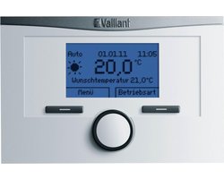 Vaillant calormatic vrt 350 kamerthermostaat bedraad (voor cv ketels vanaf 2007 van AWB, Saunier Duval, Bulex, Glow worm, Herman, Protherm en Vaillant)