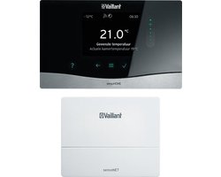 Vaillant SensoHOME VRT 380 klokthermostaat + SensoNET VR 921 internetmodule wandmodel ACTIEpakket