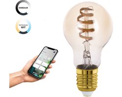 EGLO connect.z smart LED Lamp - E27 - Ø 6 cm - Instelbaar wit licht - Dimbaar - Zigbee