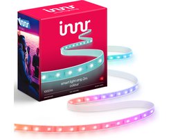 Innr Led Strip 2 Meter - Slimme Ledstrip - Werkt met Philips Hue*, SmartThings, Amazon Echo - RGBW: 16 Miljoen Kleuren