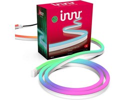 Innr slimme buitenverlichting led strip color 4 meter - is geschikt voor Philips Hue* - 16 miljoen kleuren en alle wittinten - Zigbee smart outdoor - dimbaar en tunable