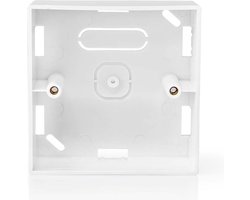 Nedis Opbouwdoos - Accessoire voor: WIFIWC10WT / WIFIWS10WT / WIFIWS20WT - Wandmontage - Wit