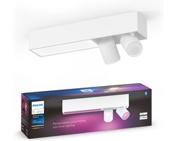 Philips Hue Centris Plafond Opbouwspot - White and Color Ambiance - GU10 - Wit - 2 x 10,5W - Bluetooth