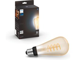 Philips Hue filament edisonlamp ST64 - warm tot koelwit licht - 1-pack - E27