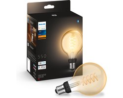 Philips Hue filament globelamp G93 - warmwit licht - 1-pack - E27