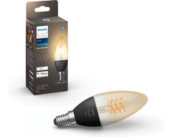 Philips Hue Filament Lichtbron E14 Kaarslamp - zachtwit licht- 1-pack - Bluetooth