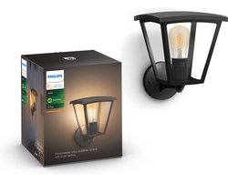 Philips Hue Inara muurlamp - warmwit licht - zwart