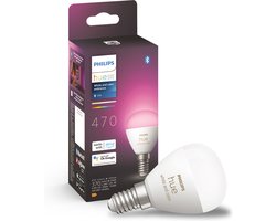 Philips Hue kogellamp - wit en gekleurd licht - 1-pack - E14