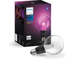 Philips Hue Lightguide globelamp G95 - wit en gekleurd licht - E27