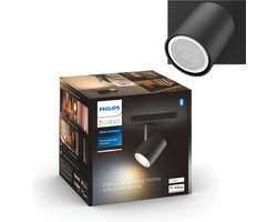 Philips Hue Runner opbouwspot - warm- tot koelwit licht - 1-spot - zwart