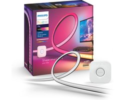 Philips Hue starterkit - Play gradient lightstrip PC monitor - wit en gekleurd licht – 24-27 inch monitor