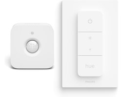 Philips Hue Voordeelbundel met 1 Hue Dimmer Switch en 1 Hue Bewegingssensor voor Binnen - Hue Accessoires