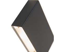 QAZQA otan - Moderne Wandlamp voor binnen - 2 lichts - D 50 mm - Zwart - Woonkamer | Slaapkamer | Keuken