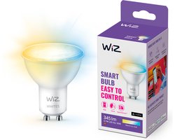 WiZ Spot Slimme LED-Verlichting - Warm- tot Koelwit Licht - GU10 - 50 W - WiFi