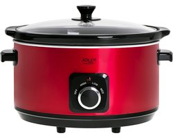 Adler AD-6413R - Slow cooker - 5.8 liter