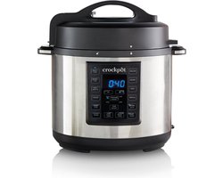 CrockPot Express Pot Pressure, Slow & Multi Cooker PLUS 5,6L (inclusief stoommand en tang) NIEUW