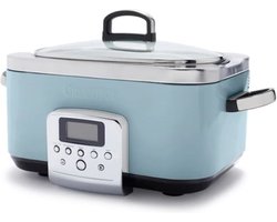 Greenpan slowcooker 6L blue haze