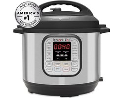 Instant Pot Duo 7-in-1 Multicooker 5,7 L - Snelkookpan, Slow Cooker, Rijstkoker, Stomer, Voedselverwarmer, Sauteren, Yoghurtmaker