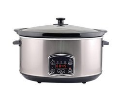 Slowcooker Met Timer - Slowcooker Elektrisch Voor Perfecte Maaltijden - Slowcooker Met Timer 4 Personen 4.5 Liter