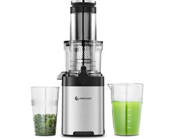 AMZCHEF - Cold Press Juicer met 79MM - RVS