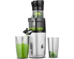 AMZCHEF - Juicer Machine - 80MM Opening & 200W Cold Press