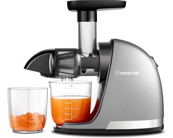 AMZCHEF - Slow Juicer - Sapcentrifuge - Stille Motor - Omkeerfunctie