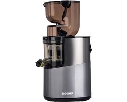 BioChef Whole Slow Juicer - Silver - Black