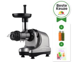 Byzoo Horizontale Slowjuicer Rhino + gratis Boek & Flesjes