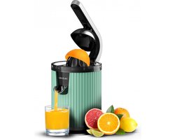 Cecotec Xqueeze RetroJuice 600 Slowjuicer 600 W Zwart, Groen, Roestvrijstaal