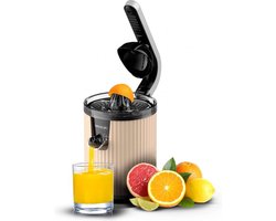 Cecotec Xqueeze RetroJuice 600 Slowjuicer 600 W Beige, Zwart, Roestvrijstaal