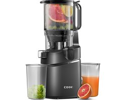 COOK-IT Slowjuicer XL - Anti Drup - Anti Oxidatie - Extra Sterk - XL Trechter