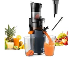 MDG shop - Slow juicer - Pers juicer - Sap extractor - Krachtige motor - 200W