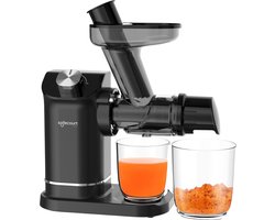 Safecourt Kitchen Slowjuicer - Juicer - Groenten en Fruitpers - BPA-vrij - 700ml - Zwart