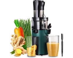 Slowjuicer-Juicer-Pers voor Groente en Fruit-800 ML-220 Volt-Wit