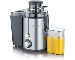 Slowjuicer voor Groenten en Fruit - Sapcentrifuge - Fruitpers - Slow Juicer voor Thuis - Met Pulpcontainer - Zwart - Top Kwaliteit