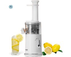 Thuys™|Slowjuicer & Ijsmaker- Sapcentrifuge- ijs maken - Gezond – voor groeten en fruit - Sap - 1 liter - Wit