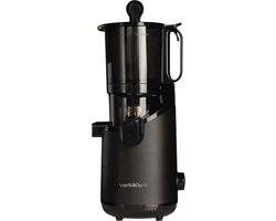 Versapers Pelican Slowjuicer - Carbon (zwart) - Grote Vulopening - 42 tpm - Sapstop - zelfvoerend