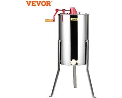 Vevor Honingraad Trommel - Honing Molen - Honingspinner - Honingraad Trommel - Honingzuiger - Honingraad Centrifuge - Makkelijk In Gebruik - Duurzaam - RVS