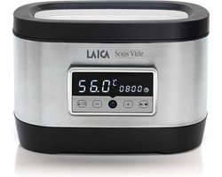 Laica SVC200 - sous-vide koker - wateroven - LED display - 8 liter - regelbare temperatuur van 40 - 90°C - timer tot 72 uur