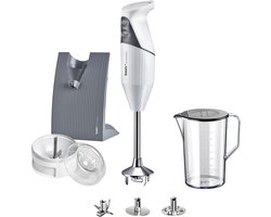 Bamix Staafmixer Swissline M200 Light Grey - 200 W - Met Accessoires En Smart Helpers