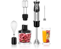 BENEFAST® Staafmixer - Staafmixer Beste Getest - Staafmixers - Staafmixer Set - Staafmixer Met Hakmolen - Staafmixerset - Hand Blender - Hakmolen Elektrisch - Hakmolen - Staafmixer Kitchenaid